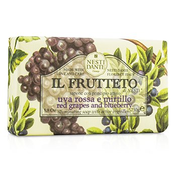 Nesti Dante IlFruttetoイルミネーションソープ-レッドグレープ＆ブルーベリー (Il Frutteto Illuminating Soap - Red Grapes & Blueberry)