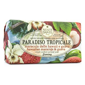Nesti Dante パラディソトロピカルトリプルミルドナチュラルソープ-ハワイアンマラクジャ＆グアバ (Paradiso Tropicale Triple Milled Natural Soap - Hawaiian Maracuja & Guava)