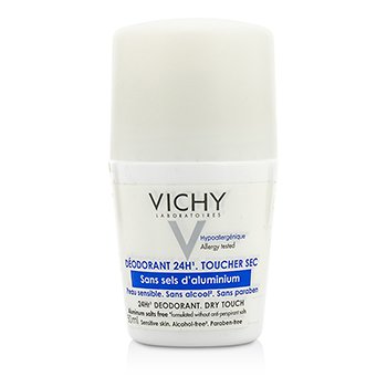 Vichy 24時間デオドラントドライタッチロールオン（敏感肌用） (24Hr Deodorant Dry Touch Roll-On  (For Sensitive Skin))