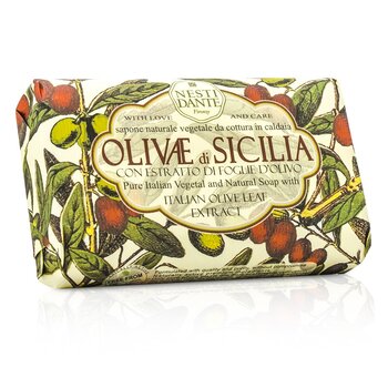 Nesti Dante イタリアのオリーブ葉エキス入り天然石鹸-OlivaeDi Sicilia (Natural Soap With Italian Olive Leaf Extract  - Olivae Di Sicilia)