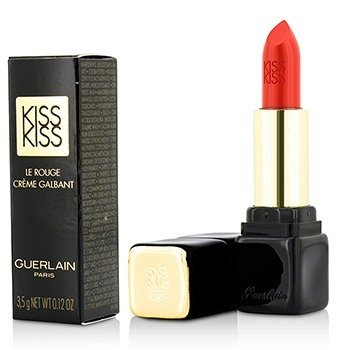 Guerlain KissKissシェーピングクリームリップカラー-＃345オレンジフィズ (KissKiss Shaping Cream Lip Colour - # 345 Orange Fizz)
