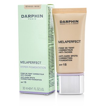 Darphin メラパーフェクトアンチダークスポット補正ファンデーションSPF15-＃02ベージュ (Melaperfect Anti Dark Spots Correcting Foundation SPF15 - #02 Beige)