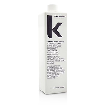 Kevin.Murphy Young.Again.Rinse（Immortelle and Baobab Infused Restorative Softening Conditioner-To Dry、Bright or Damaged Hair） (Young.Again.Rinse (Immortelle and Baobab Infused Restorative Softening Conditioner - To Dry, Brittle or Damaged Hair))