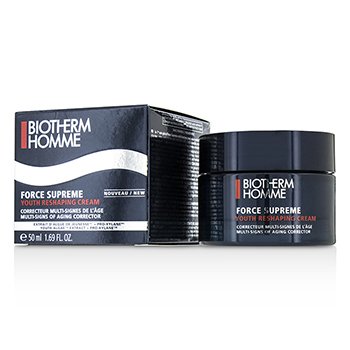 Biotherm オムフォーススプリームユースリシェイプクリーム (Homme Force Supreme Youth Reshaping Cream)