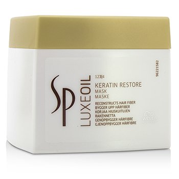Wella SPラックスオイルケラチンリストアマスク（髪の繊維を再構築） (SP Luxe Oil Keratin Restore Mask (Reconstructs Hair Fiber))