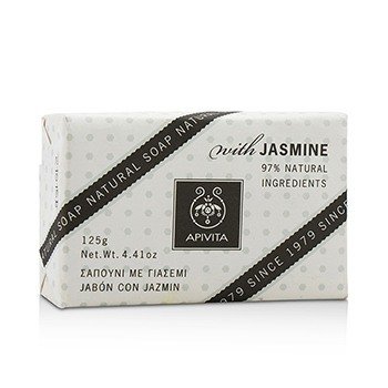 Apivita ジャスミン入り天然石鹸 (Natural Soap With Jasmine)
