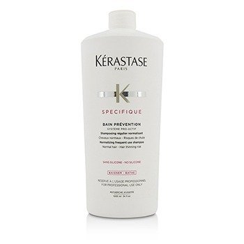 Kerastase 特定のベイン予防正常化頻繁な使用シャンプー（通常の髪-薄毛のリスク） (Specifique Bain Prevention Normalizing Frequent Use Shampoo (Normal Hair - Hair Thinning Risk))