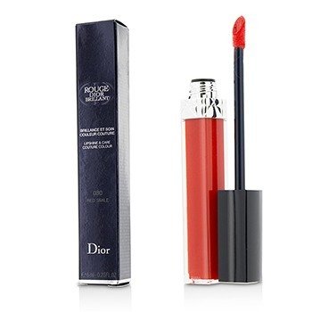 Christian Dior ルージュディオールブリリアントリップグロス-＃080レッドスマイル (Rouge Dior Brillant Lipgloss - # 080 Red Smile)