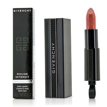 Givenchy ルージュインターディットサテンリップスティック-＃18ローズに夢中 (Rouge Interdit Satin Lipstick - # 18 Addicted To Rose)