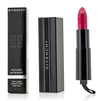 Givenchy ルージュインターディットサテンリップスティック-＃23フクシアインザノウ (Rouge Interdit Satin Lipstick - # 23 Fuchsia-in-the-know)