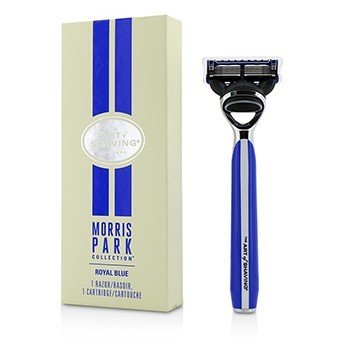 The Art Of Shaving モリスパークコレクションカミソリ-ロイヤルブルー (Morris Park Collection Razor - Royal Blue)