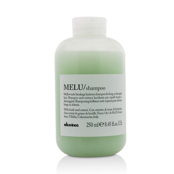 Davines Melu Shampoo Mellow Anti-Breakage Lustrous Shampoo（長い髪または傷んだ髪用） (Melu Shampoo Mellow Anti-Breakage Lustrous Shampoo (For Long or Damaged Hair))