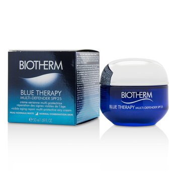 Biotherm ブルーセラピーマルチディフェンダーSPF25-ノーマル/コンビネーションスキン (Blue Therapy Multi-Defender SPF 25 - Normal/Combination Skin)