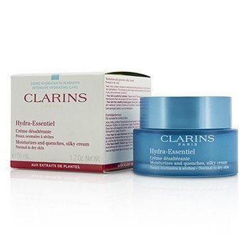 Clarins Hydra-Essentielがシルキークリームを保湿して鎮静します-普通肌から乾燥肌 (Hydra-Essentiel Moisturizes & Quenches Silky Cream - Normal to Dry Skin)