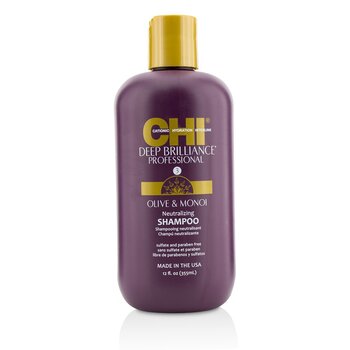 CHI ディープブリリアンスオリーブ＆モノイ中和シャンプー (Deep Brilliance Olive & Monoi Neutralizing Shampoo)