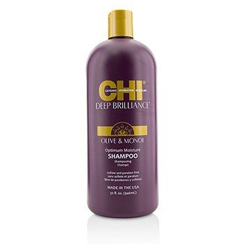 CHI ディープブリリアンスオリーブ＆モノイオプティマムモイスチャーシャンプー (Deep Brilliance Olive & Monoi Optimum Moisture Shampoo)