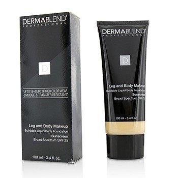 Dermablend レッグとボディメイクアップビルド可能なリキッドボディファンデーション日焼け止めブロードスペクトラムSPF25-＃フェアヌード0N (Leg and Body Make Up Buildable Liquid Body Foundation Sunscreen Broad Spectrum SPF 25 - #Fair Nude 0N)