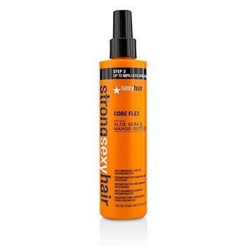 Sexy Hair Concepts ストロングセクシーヘアコアフレックスアンチブレイクリーブインリコンストラクター (Strong Sexy Hair Core Flex Anti-Breakage Leave-In Reconstructor)