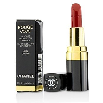 Chanel ルージュココウルトラハイドレイティングリップカラー-＃466カルメン (Rouge Coco Ultra Hydrating Lip Colour - # 466 Carmen)