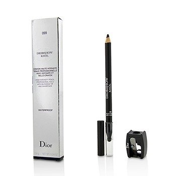 Christian Dior シャープナーで防水ディオールショーコールペンシル-＃099ブラックコール (Diorshow Khol Pencil Waterproof With Sharpener - # 099 Black Khol)