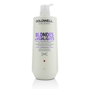 Goldwell Dual Senses Blondes＆Highlights Anti-Yellow Shampoo（Luminosity For Blonde Hair） (Dual Senses Blondes & Highlights Anti-Yellow Shampoo (Luminosity For Blonde Hair))