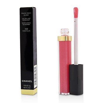 Chanel ルージュココグロスモイスチャライジンググロシマー-＃728ローズパルペ (Rouge Coco Gloss Moisturizing Glossimer - # 728 Rose Pulpe)