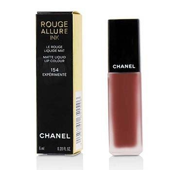 Chanel ルージュアリュールインクマットリキッドリップカラー-＃154実験 (Rouge Allure Ink Matte Liquid Lip Colour - # 154 Experimente)