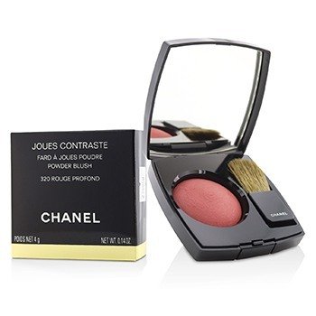 Chanel パウダーブラッシュ-No.320ルージュプロフォンド (Powder Blush - No. 320 Rouge Profond)
