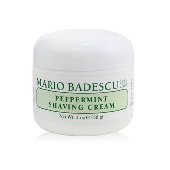 Mario Badescu ペパーミントシェービングクリーム (Peppermint Shaving Cream)