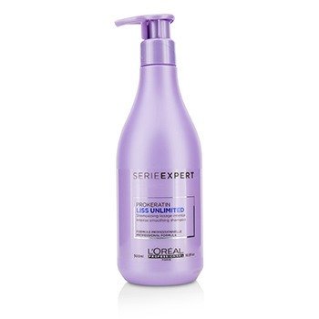 LOreal プロフェッションネルセリエエキスパート-リスアンリミテッドプロケラチンインテンススムージングシャンプー (Professionnel Serie Expert - Liss Unlimited Prokeratin Intense Smoothing Shampoo)