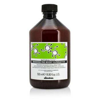 Davines ナチュラルテックリニューアルプロブーストスーパーアクティブトリートメントエンハンサー（すべての頭皮と髪のタイプに） (Natural Tech Renewing Pro Boost Superactive Treatment Enhancer (For All Scalp and Hair Types))