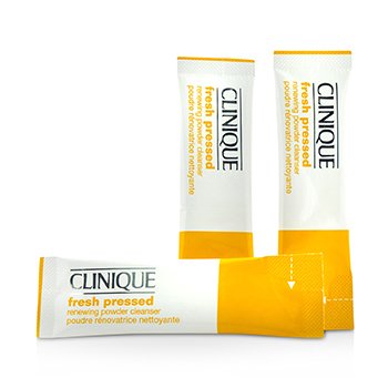 Clinique ピュアビタミンCを配合したフレッシュプレスリニューイングパウダークレンザー-すべての肌タイプ (Fresh Pressed Renewing Powder Cleanser with Pure Vitamin C - All Skin Types)