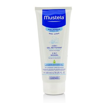 Mustela 2イン1ボディ＆ヘアクレンジングジェル-通常の肌用 (2 In 1 Body & Hair Cleansing gel - For Normal Skin)