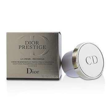 Christian Dior ディオールプレステージラクリーム卓越した再生と完璧なリッチクリーム-リチャージ (Dior Prestige La Creme Exceptional Regenerating And Perfecting Rich Creme - Refill)