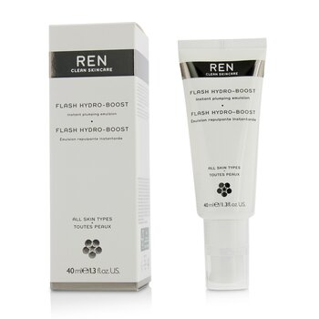 Ren フラッシュハイドロブーストインスタントプランピングエマルジョン-すべての肌タイプに対応 (Flash Hydro-Boost Instant Plumping Emulsion - For All Skin Types)