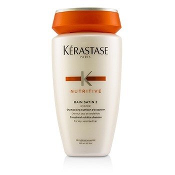 Kerastase ニュートリティブベインサテン2エクセプショナルニュートリションシャンプー（ドライシャンプー用） (Nutritive Bain Satin 2 Exceptional Nutrition Shampoo (For Dry, Sensitised Hair))