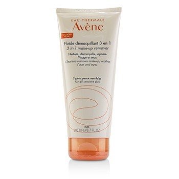 Avene 3 In 1メイクアップリムーバー（顔と目）-すべての敏感な肌に (3 In 1 Make-Up Remover (Face & Eyes) - For All Sensitive Skin)