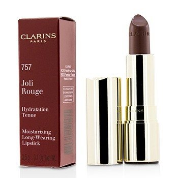 Clarins ジョリルージュ（ロングウェアモイスチャライジングリップスティック）-＃757ヌードブリック (Joli Rouge (Long Wearing Moisturizing Lipstick) - # 757 Nude Brick)