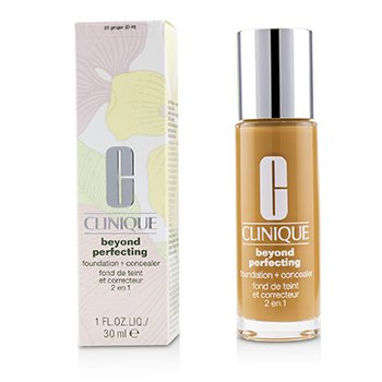 Clinique パーフェクティングファンデーション＆コンシーラーを超えて-＃23ジンジャー（D-N） (Beyond Perfecting Foundation & Concealer - # 23 Ginger (D-N))