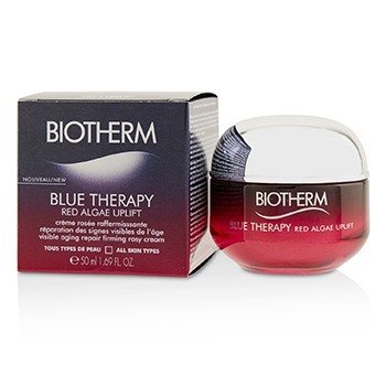 Biotherm ブルーセラピーレッドアルジーアップリフトビジブルエイジングリペアファーミングロージークリーム-すべての肌タイプ (Blue Therapy Red Algae Uplift Visible Aging Repair Firming Rosy Cream - All Skin Types)