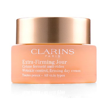 Clarins エクストラファーミングジャーリンクルコントロール、ファーミングデイクリーム-すべての肌タイプ (Extra-Firming Jour Wrinkle Control, Firming Day Cream - All Skin Types)