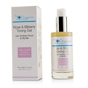 The Organic Pharmacy ローズ＆ビルベリートーニングジェル-乾燥敏感肌用 (Rose & Bilberry Toning Gel - For Dehydrated Sensitive Skin)