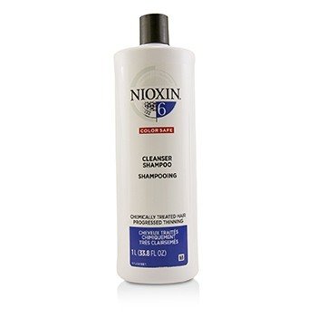 Nioxin ダーマピュリファイングシステム6クレンザーシャンプー（化学的に処理された髪、進行した薄毛、カラーセーフ） (Derma Purifying System 6 Cleanser Shampoo (Chemically Treated Hair, Progressed Thinning, Color Safe))