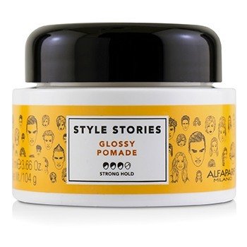 AlfaParf スタイルストーリーGlossyPomade（Strong Hold） (Style Stories Glossy Pomade (Strong Hold))