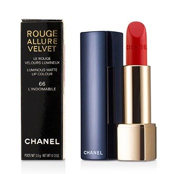 Chanel ルージュアリュールベルベット-＃66 LIndomabile (Rouge Allure Velvet - # 66 LIndomabile)