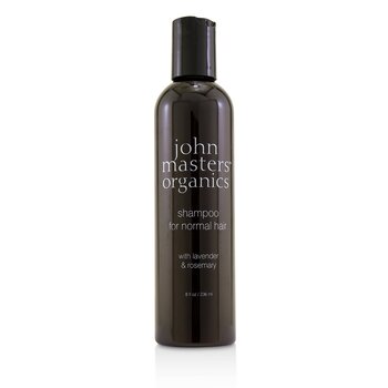 John Masters Organics ラベンダー＆ローズマリーの普通髪用シャンプー (Shampoo For Normal Hair with Lavender & Rosemary)
