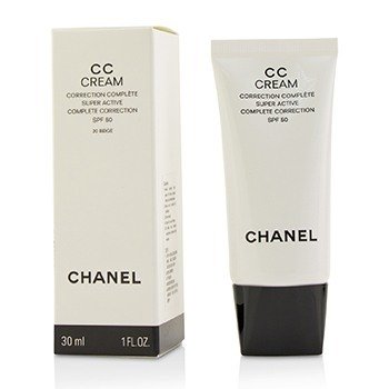 Chanel CCクリームスーパーアクティブコンプリートコレクションSPF50＃20ベージュ (CC Cream Super Active Complete Correction SPF 50 # 20 Beige)