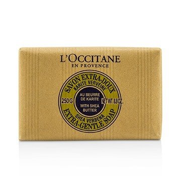 LOccitane シアバターエクストラジェントルソープ-シアバターバーベナ (Shea Butter Extra Gentle Soap - Shea Verbena)