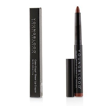 Youngblood カラークレイマットリップクレヨン-＃レッドウッド (Color Crays Sheer Lip Crayon - # Redwood)