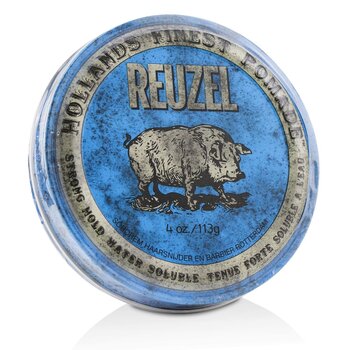 Reuzel ブルーポマード（強いホールド、水溶性） (Blue Pomade (Strong Hold, Water Soluble))